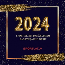 Sportiskiem panākumiem bagātu Jauno gadu!