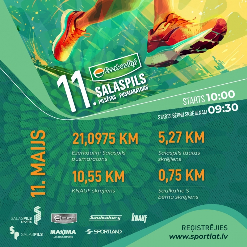 Salapils pusmaratons 2025