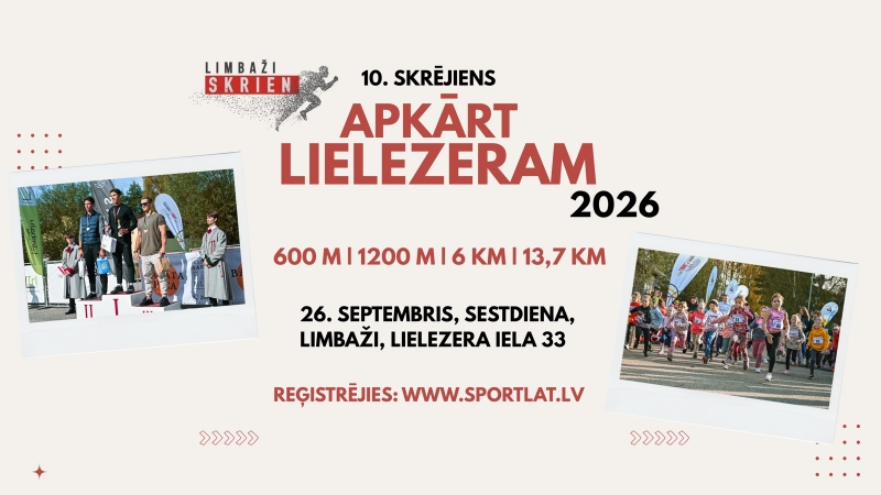 Skrējiens Apkārt Lielezeram 2026