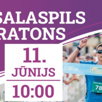 11. Jūnijā, Salaspilī, norisināsies 8. “Ezerkauliņi Salaspils ½ maratons 2022”