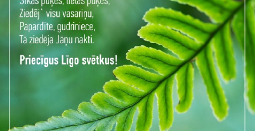 SPORTLAT sveic Līgo svētkos!
