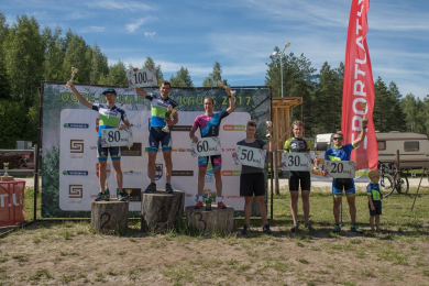 Zīmelis un Jaunslaviete ātrākie “OGRE-IKŠĶILE MTB KAUSS 2017” velosacensībās