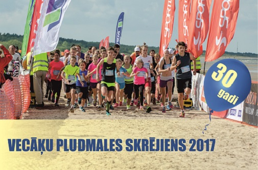 30 gadu jubileja Vecāķu pludmales skrējienam – 02.09.2017.