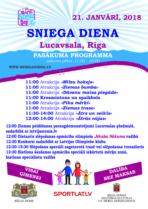 Sniega diena 21.01.2018.