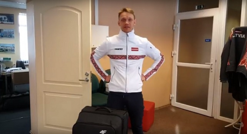 Video: olimpietis Oskars Muižnieks aicina uz dzimto pilsētu Alūksni