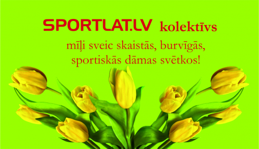 Sirsnīgs sveiciens Dāmu svētkos!