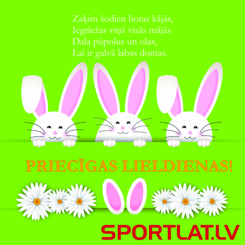 Priecīgas Lieldienas!