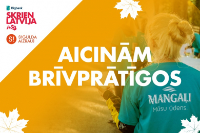 Aicinām pieteikties brīvprātīgos palīgus Skriešanas pasākuma „Siguldas pusmaratona 2018” organizēšanā!
