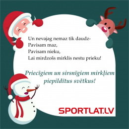 Sirsnīgus Ziemassvētkus!