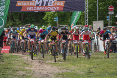 Noskaidroti uzvarētāji Ikšķiles MTB velobraucienā