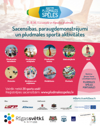 Sākas dalībnieku reģistrācija BeActive Pludmales spēlēm