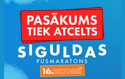 Atcelts šī gada Siguldas pusmaratons.