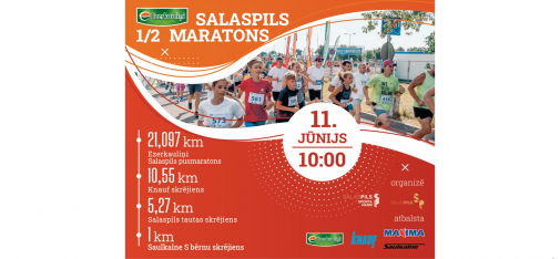Ezerkauliņi Salaspils ½ maratons 2022