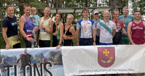 Noticis Ventspils Tautas triatlona 1.posms