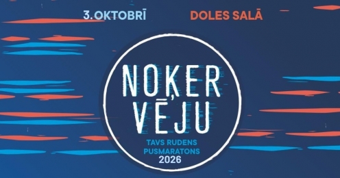 Tavs rudens pusmaratons "NOĶER VĒJU" - jau 15. reizi!