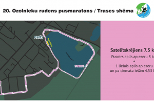 Satelītskrējiens 7,5km