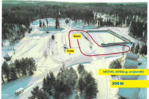 4) Bērnu distance 300m