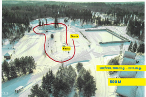 5) Bērnu distance 500m