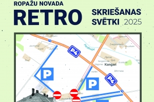 2) Autostāvvietu shēma