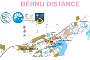 3) Bērnu distance