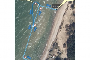 4) Peldēšana 275m un 500m