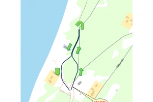 8) Skriešana 0,6km