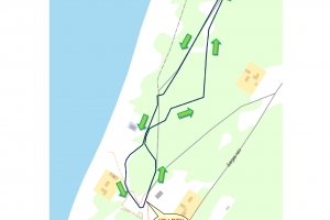 9) Skriešana 2,2km un 3,3km