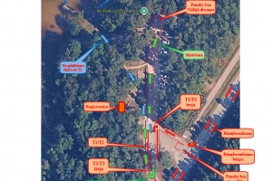 Tranzītzonas un sacensību centra shēma