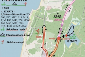 4. starts, 750m + 20km + 5km
